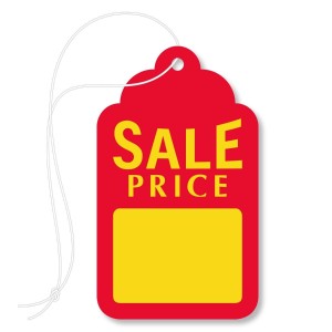 Price Tags Cardboard