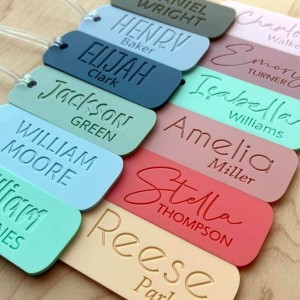 Printed Tags for Accessories