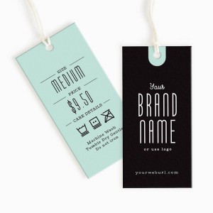 Rectangle Fashion Hang Tags