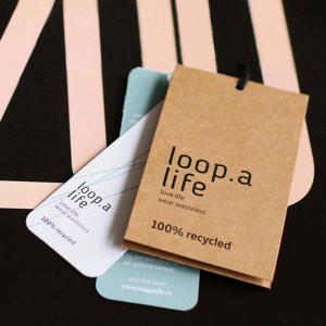 Recycled Material Tags
