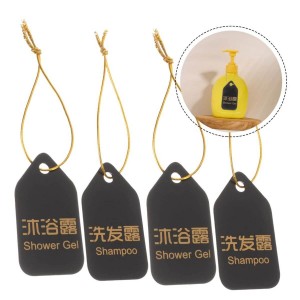 Shampoo Bottle Tags