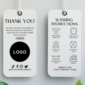 T-Shirt Hang Tags