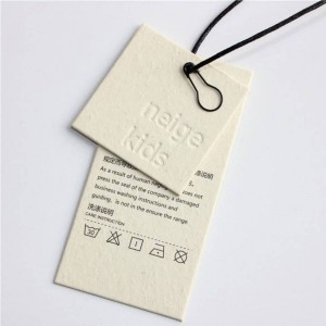Washing Instruction Tags