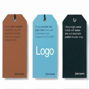 Die Cut Logo Hang Tags