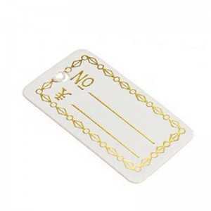 Rectangular Belt Hang Tags