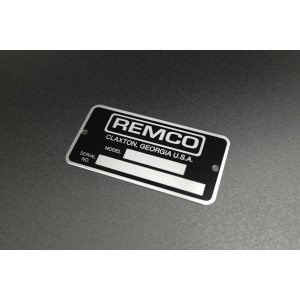 Rectangular Silkscreen Printed Fabric Tags