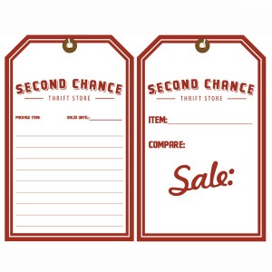 Rectangular Sale Tags