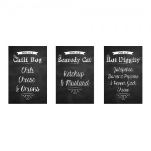 Rectangular Cheese Hang Tags