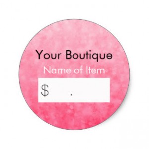 Round Retail Tags