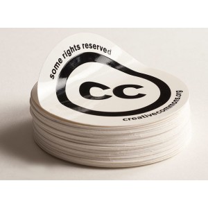 Round Silkscreen Printed Fabric Tags