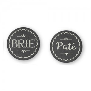 Round Cheese Hang Tags