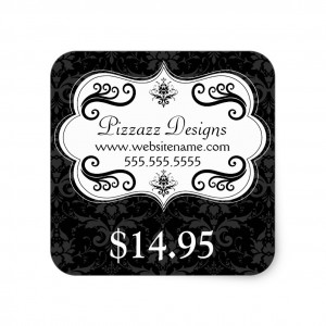 Square Elegant Series Tags